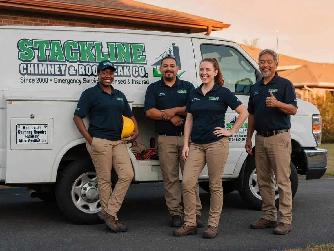 Chimney flashing repair company in Myersville, MD